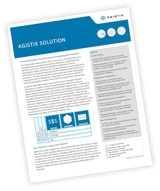 supply chain management solutions agistix